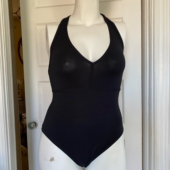 FELINA BODY ZONE V-NECK MODAL BODYSUIT BLACK XL - Picture 3 of 5